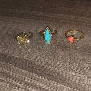 Kendra Scott Ring Bundle
